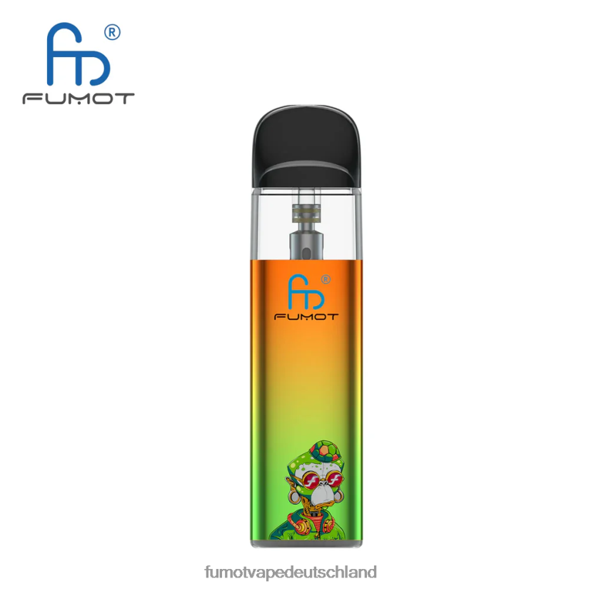 Fumot Deutschland - Fumot Dazzle Lite TPD-konformes leeres Vape-Kit (1 Stück) BF6N4P551 grün-lila