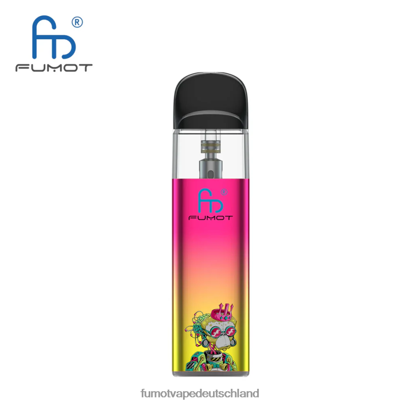 Fumot Deutschland - Fumot Dazzle Lite TPD-konformes leeres Vape-Kit (1 Stück) BF6N4P551 grün-lila