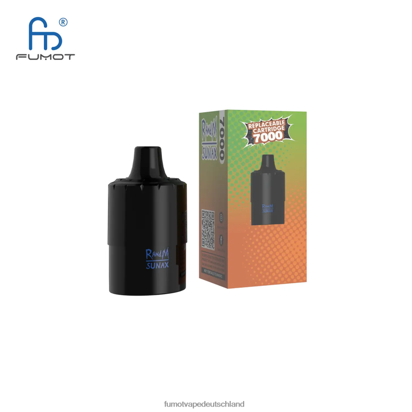 Fumot Germany - Fumot Sunax 7000 austauschbare Vape-Kartusche (1 Stück) BF6N4P494 Erdbeerwassermelone