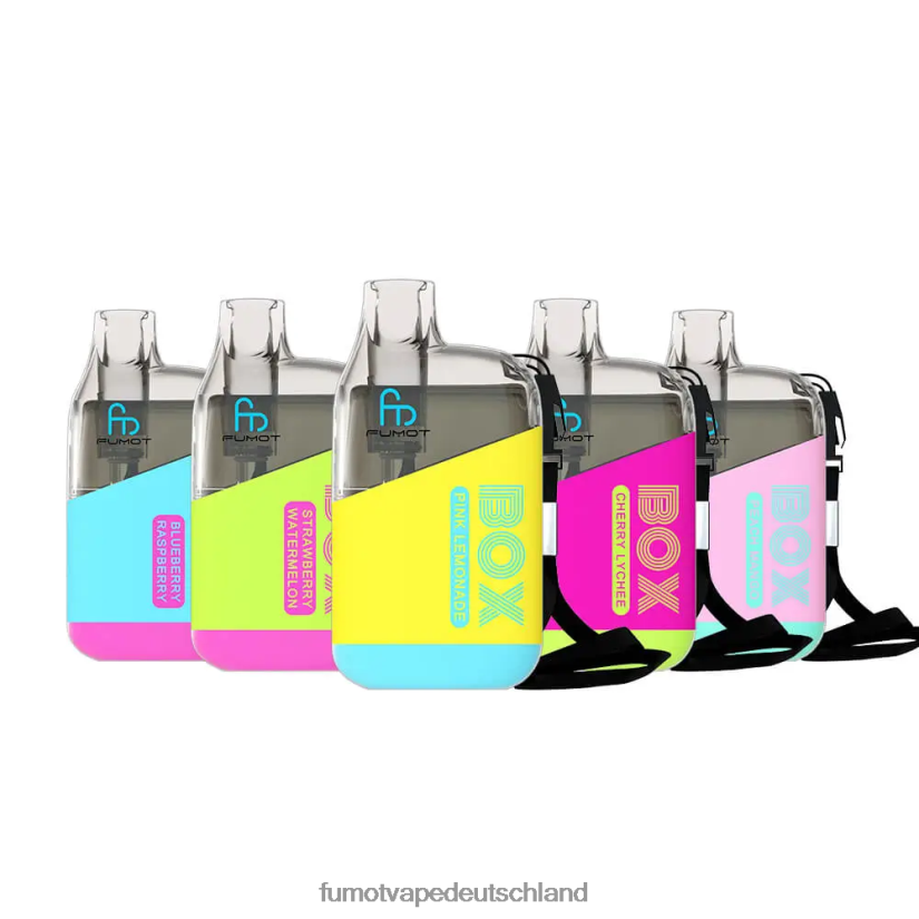 Fumot Germany - Fumot Tornado Box 10000 Einweg-Vape-Pods – 20 ml (1 Stück) BF6N4P344 gemischte Beeren