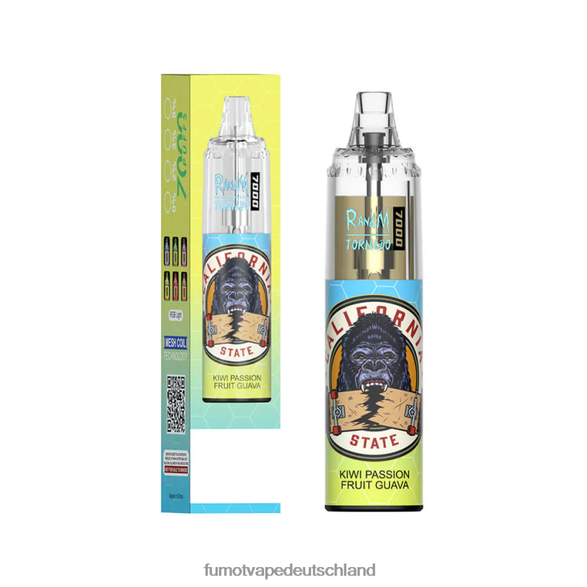 Fumot Preis - Fumot Tornado 14 ml 7000 Einweg-Vape-Pen (1 Stück) BF6N4P67 Blaubeer-Granatapfel