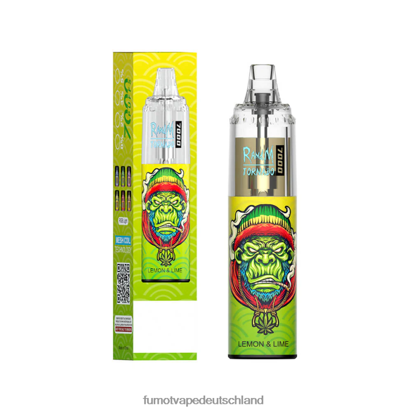 Fumot Preis - Fumot Tornado 14 ml 7000 Einweg-Vape-Pen (1 Stück) BF6N4P67 Blaubeer-Granatapfel