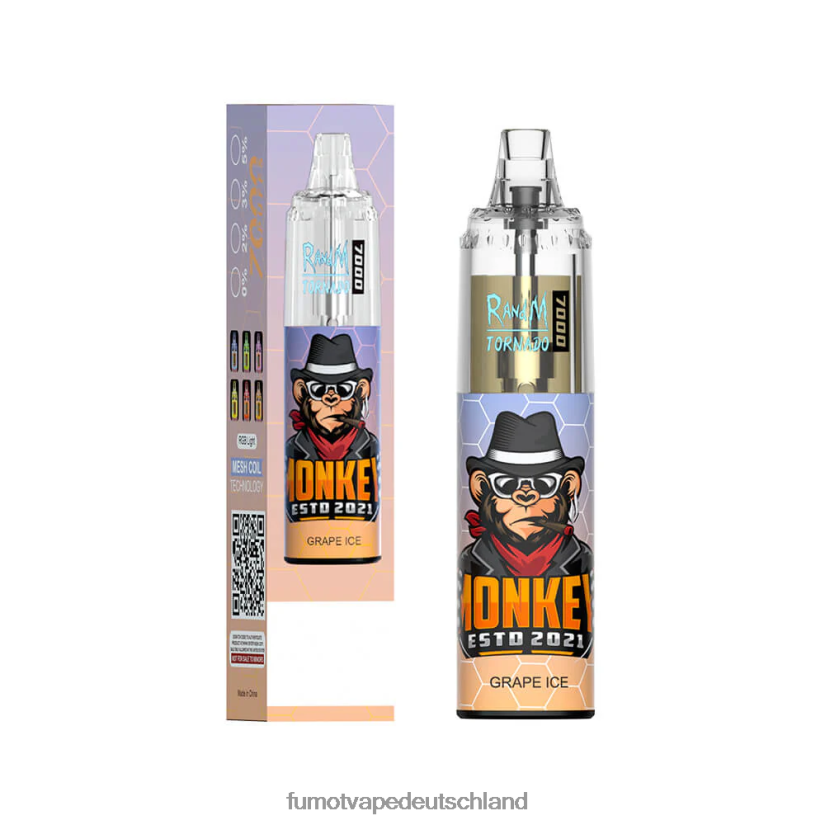 Fumot Preis - Fumot Tornado 14 ml 7000 Einweg-Vape-Pen (1 Stück) BF6N4P67 Blaubeer-Granatapfel