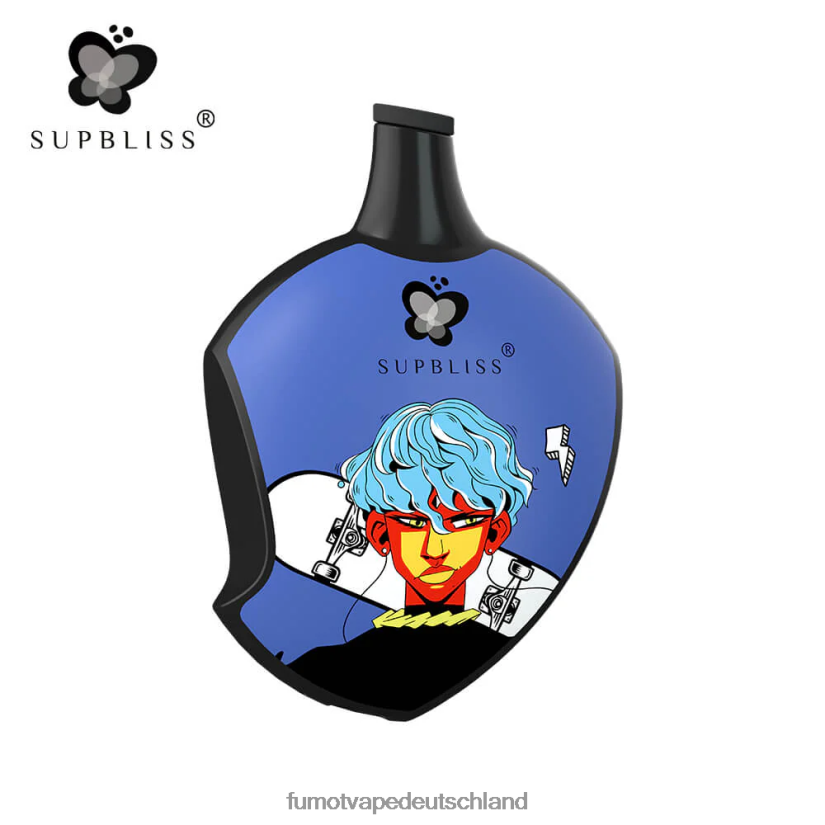 Fumot in Deutschland Kaufen - Fumot Supbliss SP6000 Einweg-Vape-Pod – 12 ml (1 Stück) BF6N4P463 Erdbeerwassermelone
