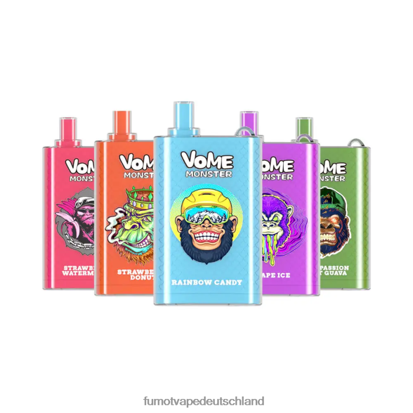 Fumot in Deutschland Kaufen - Fumot Vome Monster 10000 Einweg-Vape-Pod-Gerät – 20 ml (1 Stück) BF6N4P433 Pfirsich-Mango
