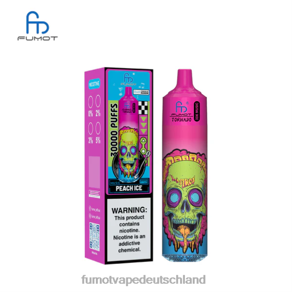 Fumot Vape Flavours - Fumot Tornado 30K Musik Pfirsicheis BJNX620