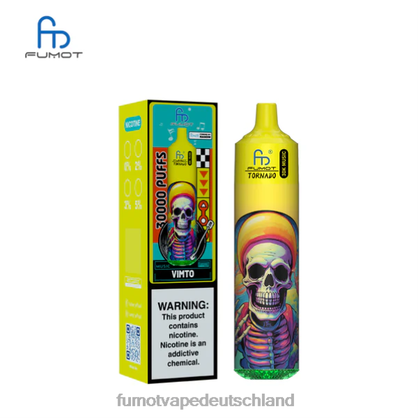 Fumot Vape Flavours - Fumot Tornado 30K Musik vimto BJNX630