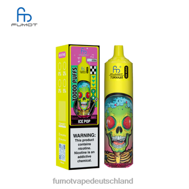 Fumot Vape Online Shop - Fumot Tornado 30K Musik Eis am Stiel BJNX615