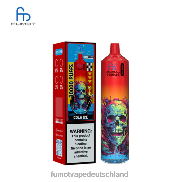 Fumot Vape Sale - Fumot Tornado 30K Musik Cola-Eis BJNX69